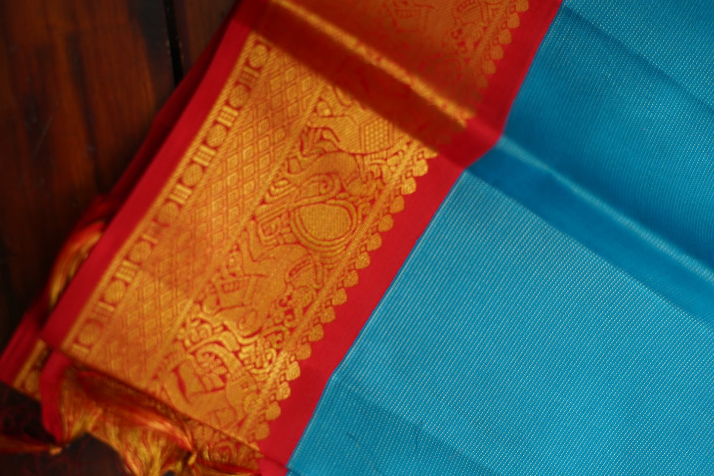 Pure Vairaoosi Kanchi Silk Saree -PC17198