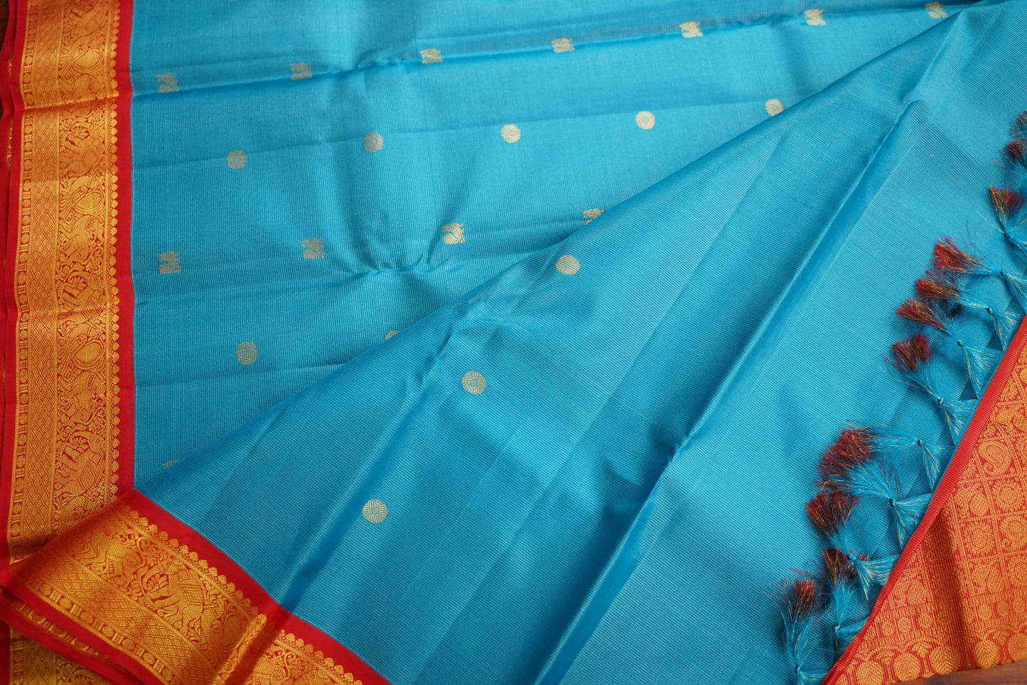 Pure Vairaoosi Kanchi Silk Saree -PC17198