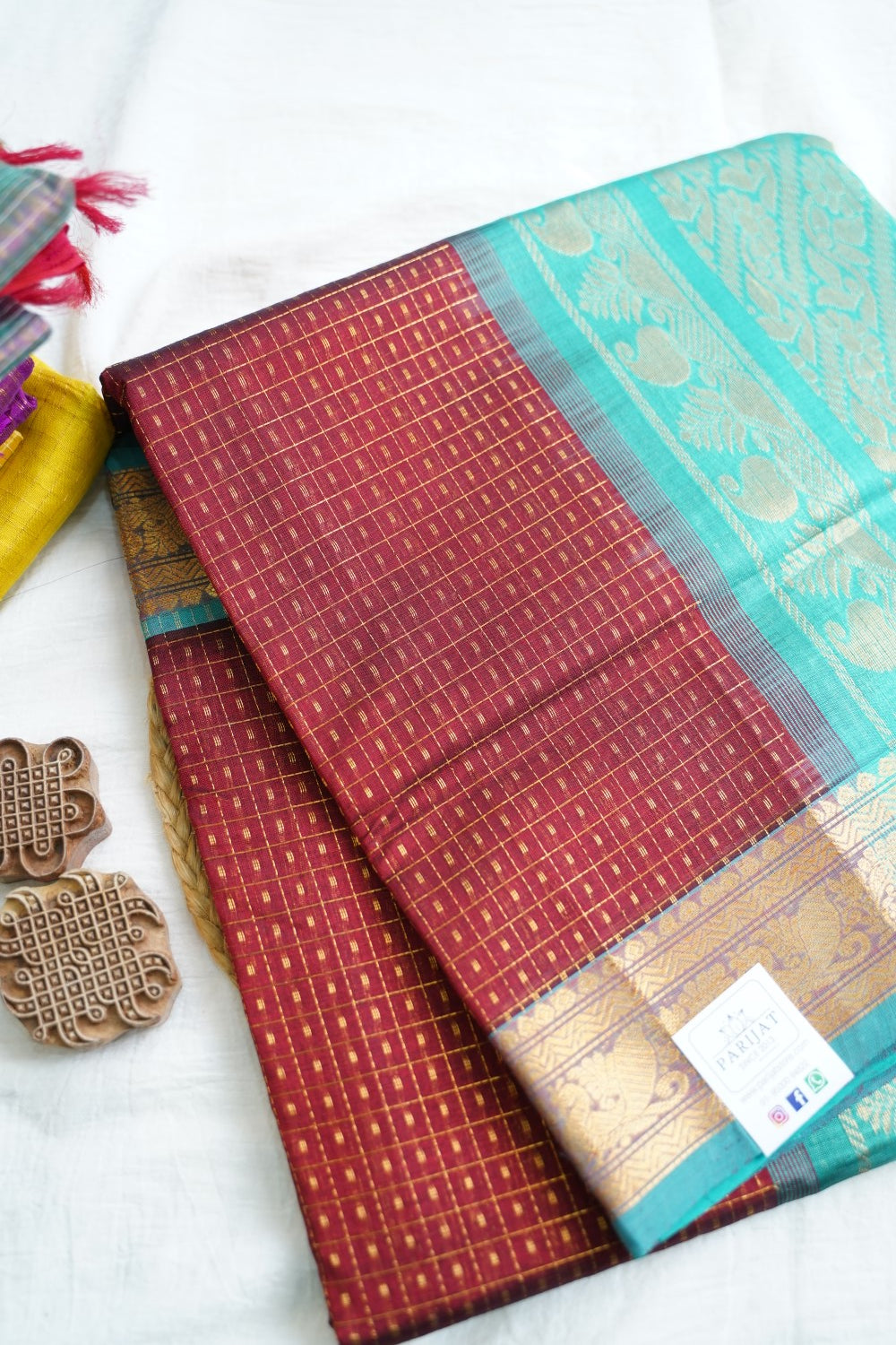 Kanchi Silk Cotton Saree PC17788