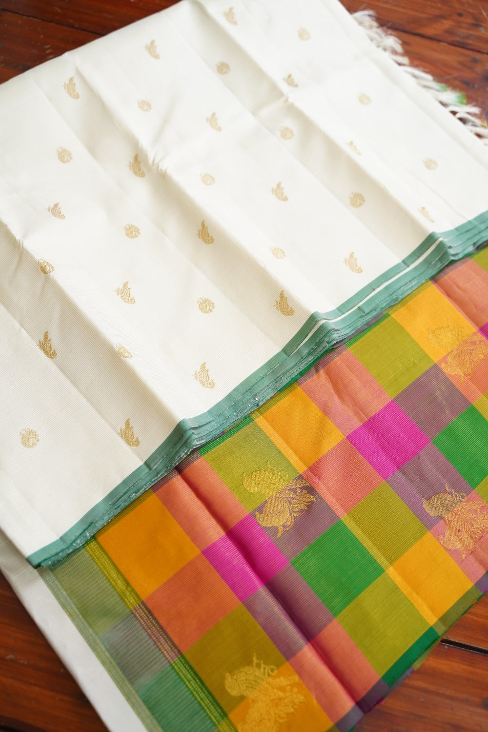 Pure Kanchi Vairaoosi Silk Saree PC17197