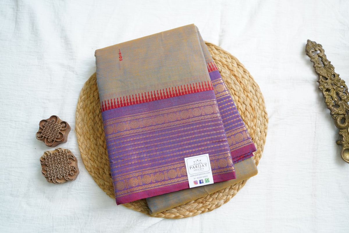 Chettinad handloom Cotton Saree PC18059