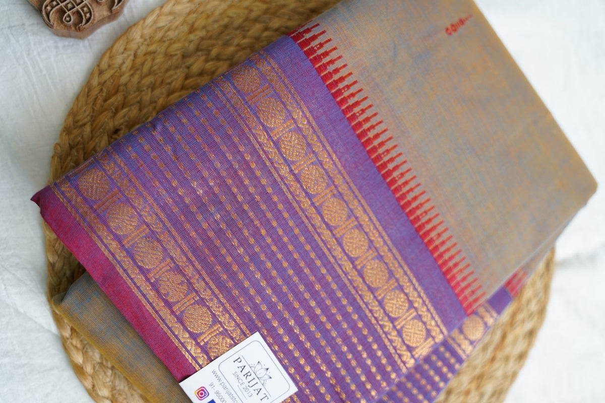 Chettinad handloom Cotton Saree PC18088