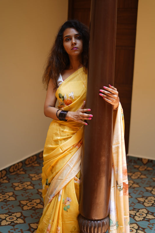 Fancy georgette saree PC14196