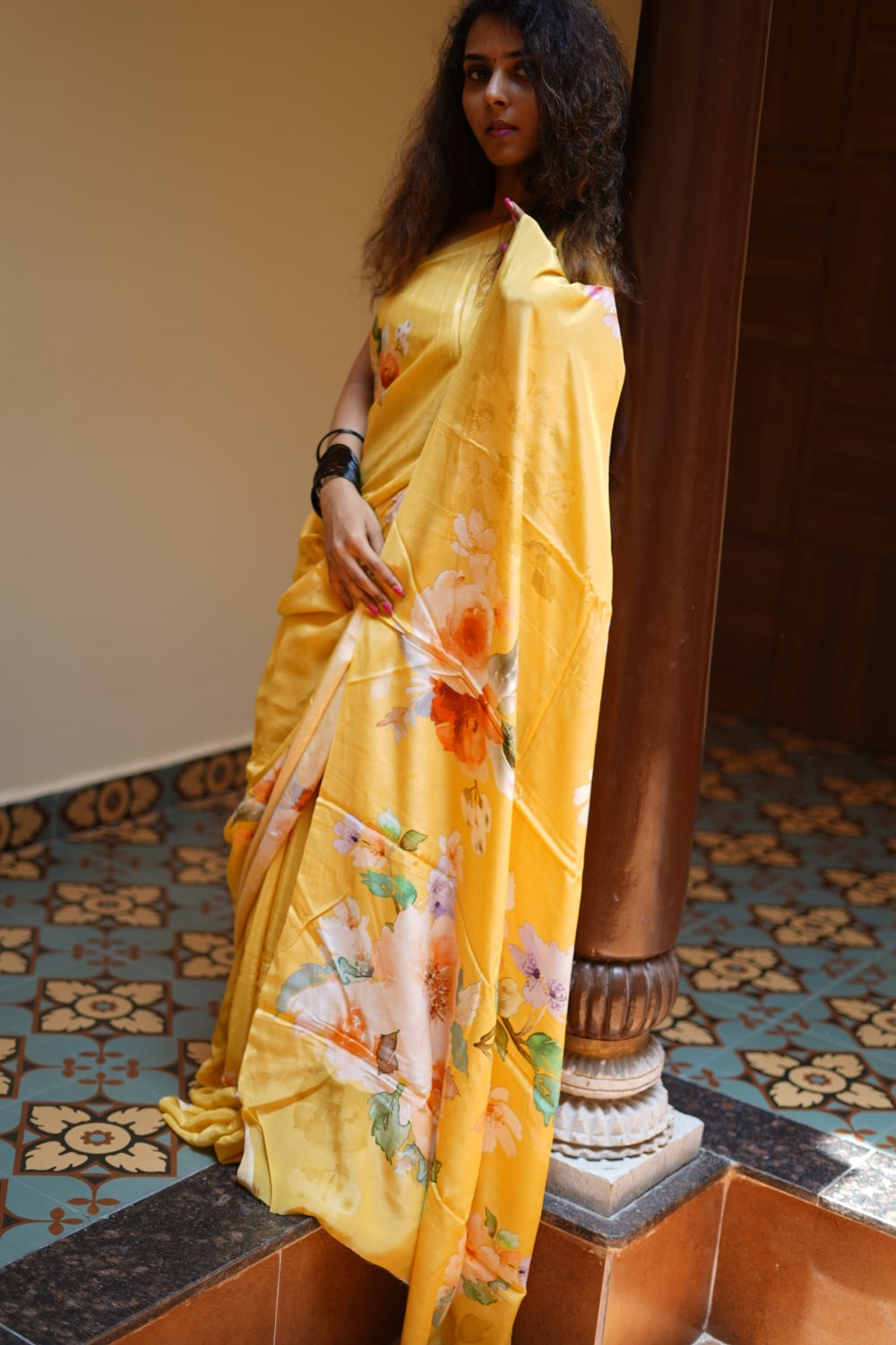 Fancy georgette saree PC14196