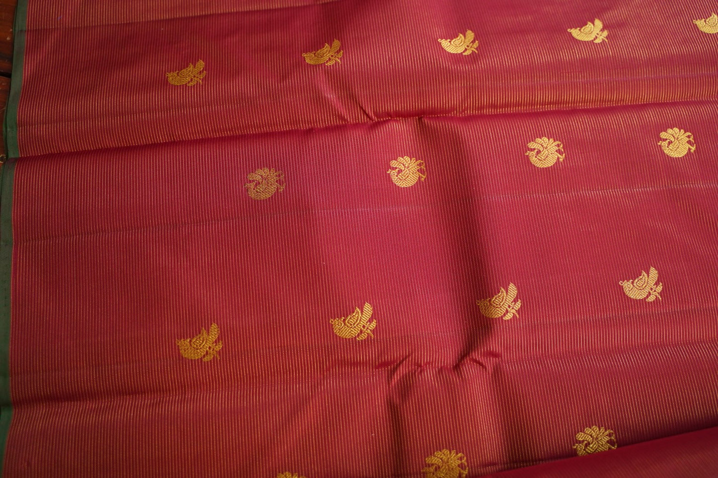 Pure Kanchi Vairaoosi Silk Saree PC17196