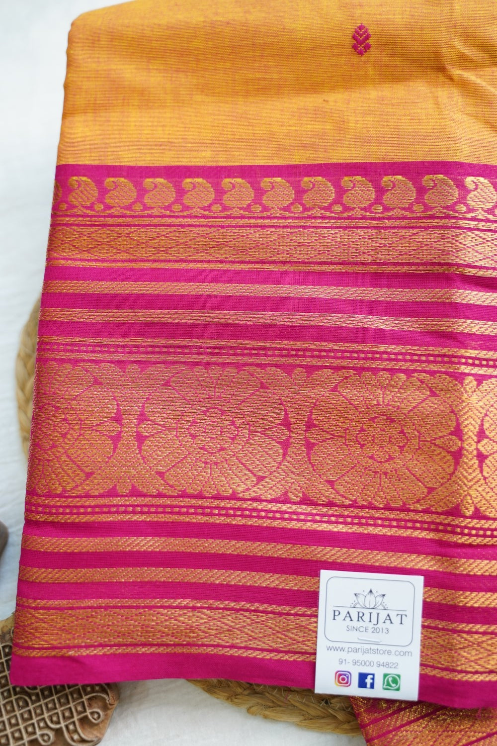 Chettinad handloom Cotton Saree PC18057