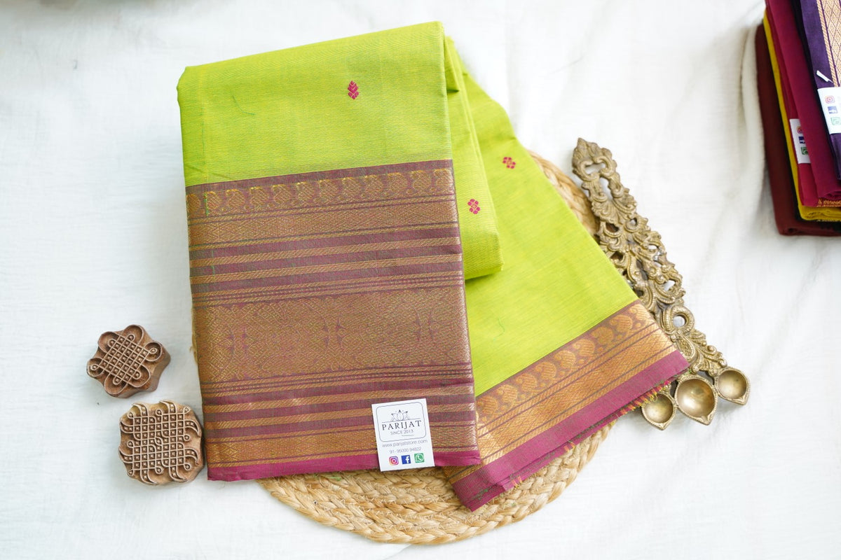 Chettinad handloom Cotton Saree PC18056