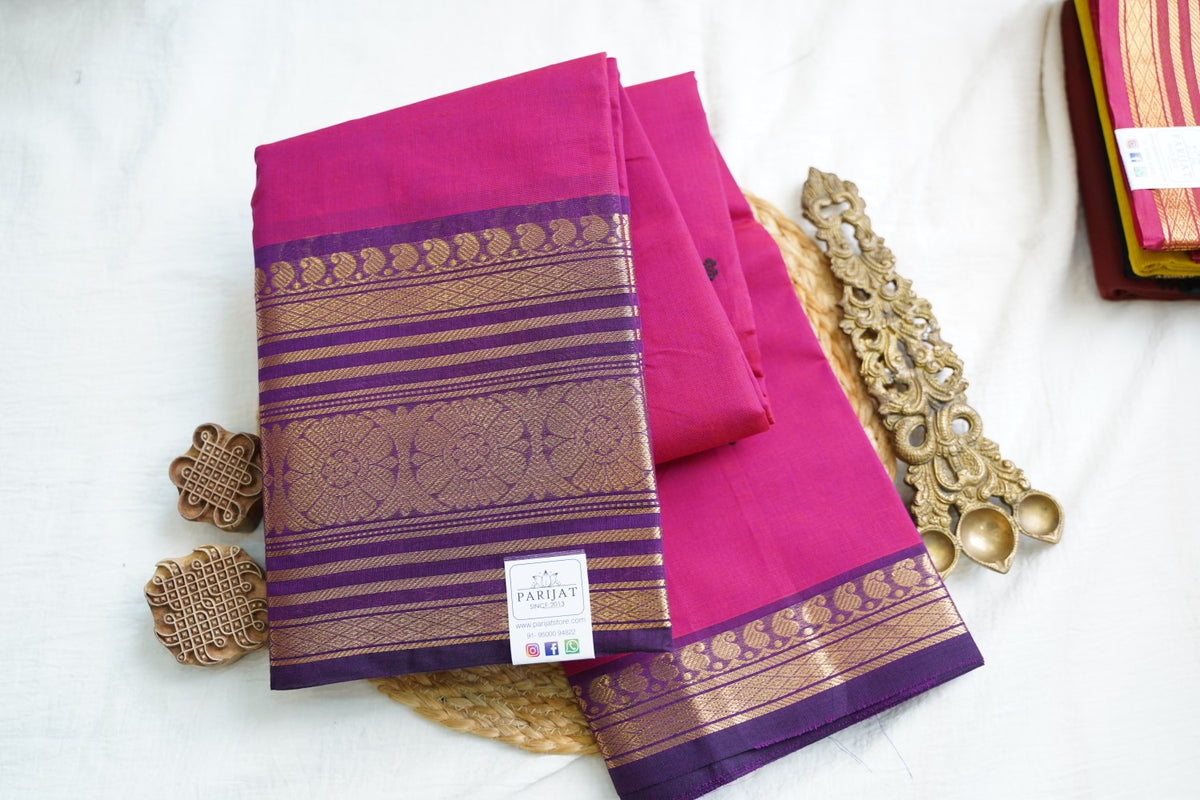 Chettinad handloom Cotton Saree PC18055