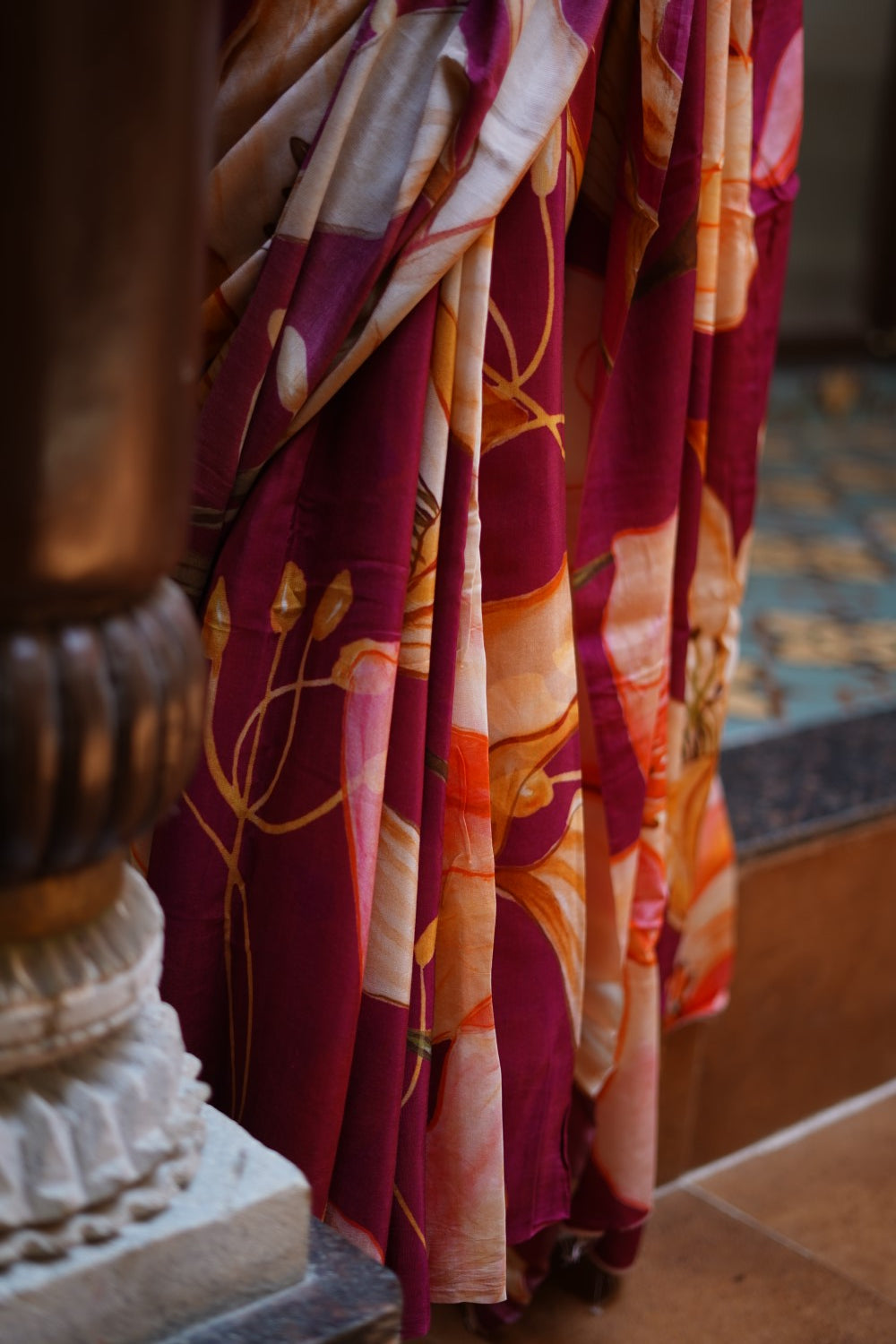 Fancy georgette saree PC14173