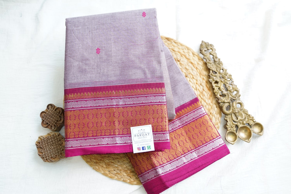 Chettinad handloom Cotton Saree PC18077
