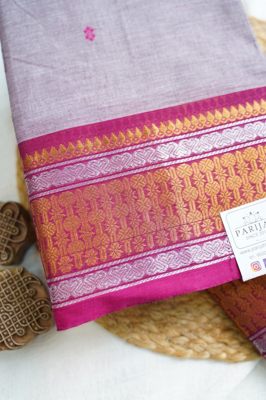 Chettinad handloom Cotton Saree PC18077