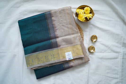10 Yards  Kanchi Handloom Silk Cotton Saree PC13719