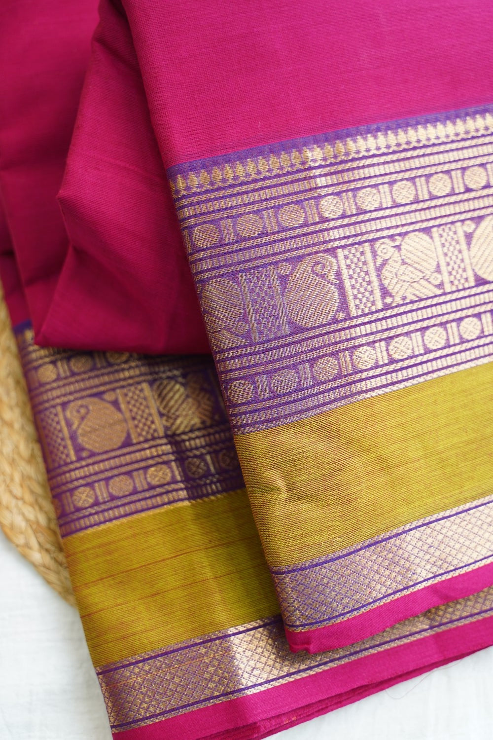 Chettinad handloom Cotton Saree PC18064
