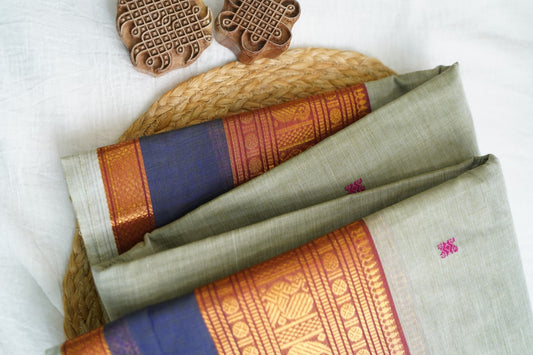 Chettinad handloom Cotton Saree PC18063