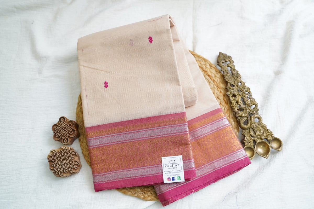Chettinad handloom Cotton Saree PC18078