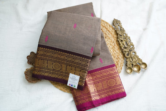 Chettinad handloom Cotton Saree PC18074