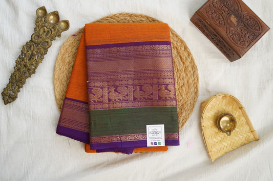 Chettinad handloom Cotton Saree PC17230