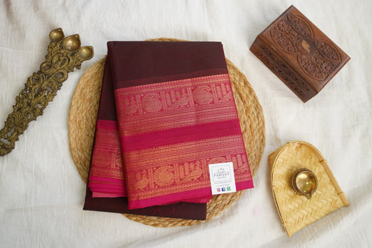 Chettinad handloom Cotton Saree PC17222