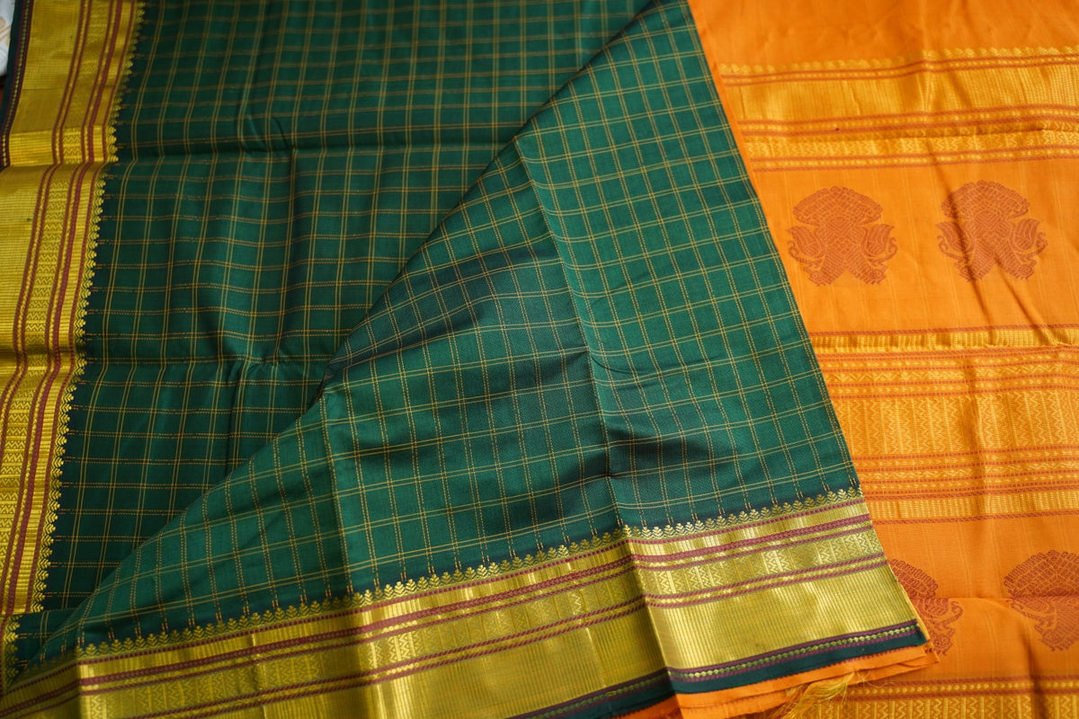 Kanchi Semi Silk Cotton Saree PC18046