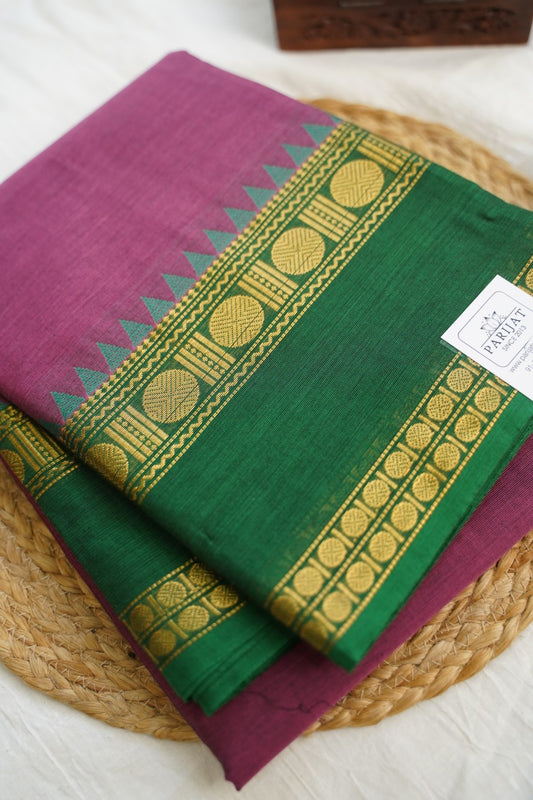 Chettinad handloom Cotton Saree PC17231