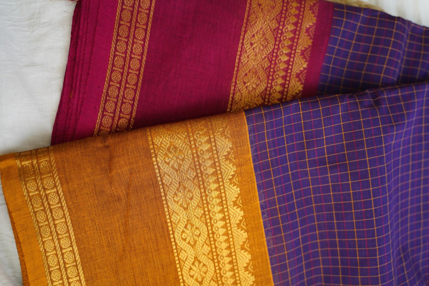 Chettinad handloom Cotton Saree PC17235