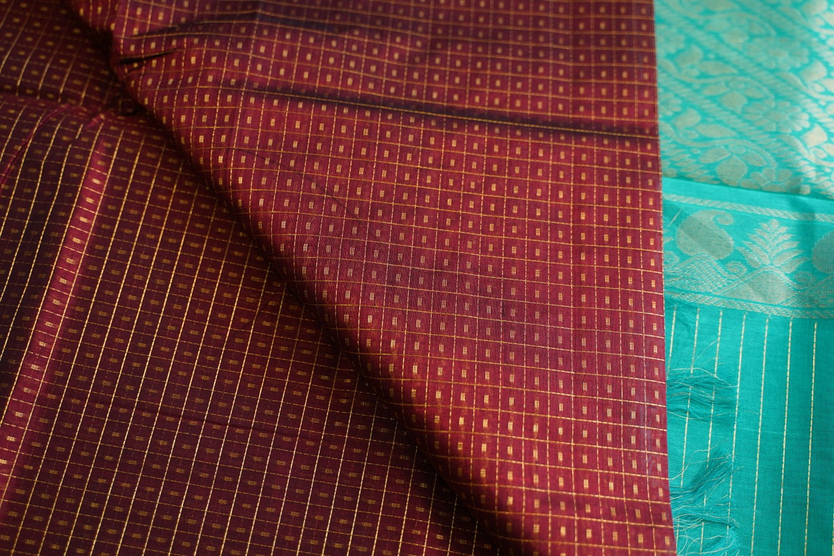 Kanchi Silk Cotton Saree PC17788