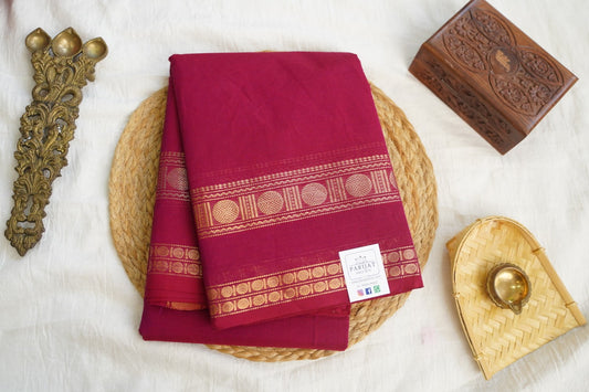 Chettinad handloom Cotton Saree PC17224[ MAGENTA]