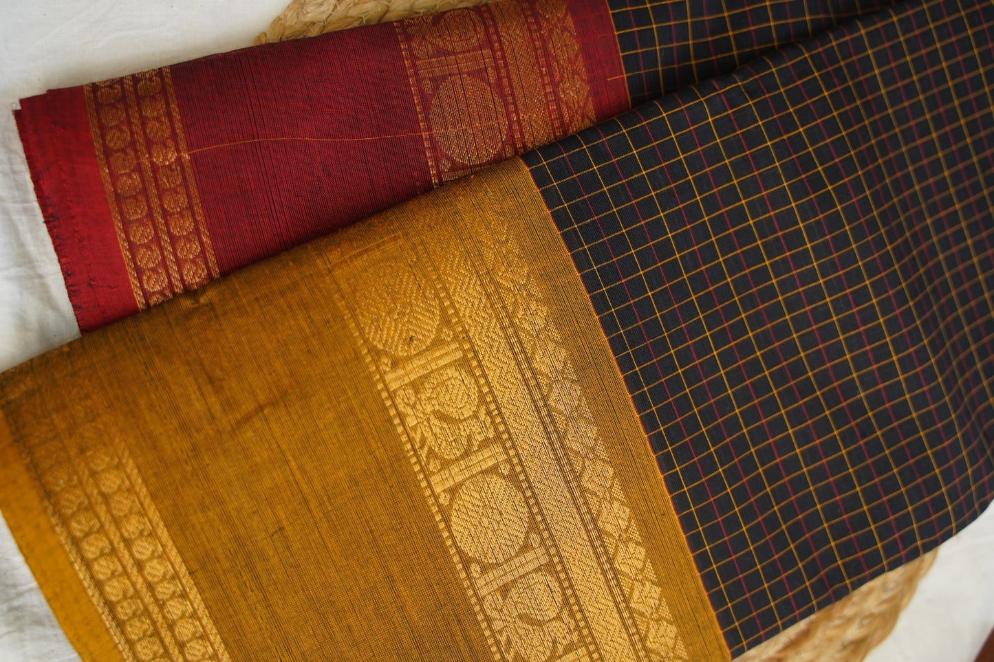 Chettinad handloom Cotton Saree PC17250
