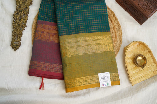 Chettinad handloom Cotton Saree PC17211