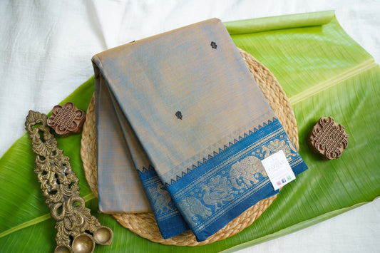 Chettinad handloom Cotton Saree PC18111