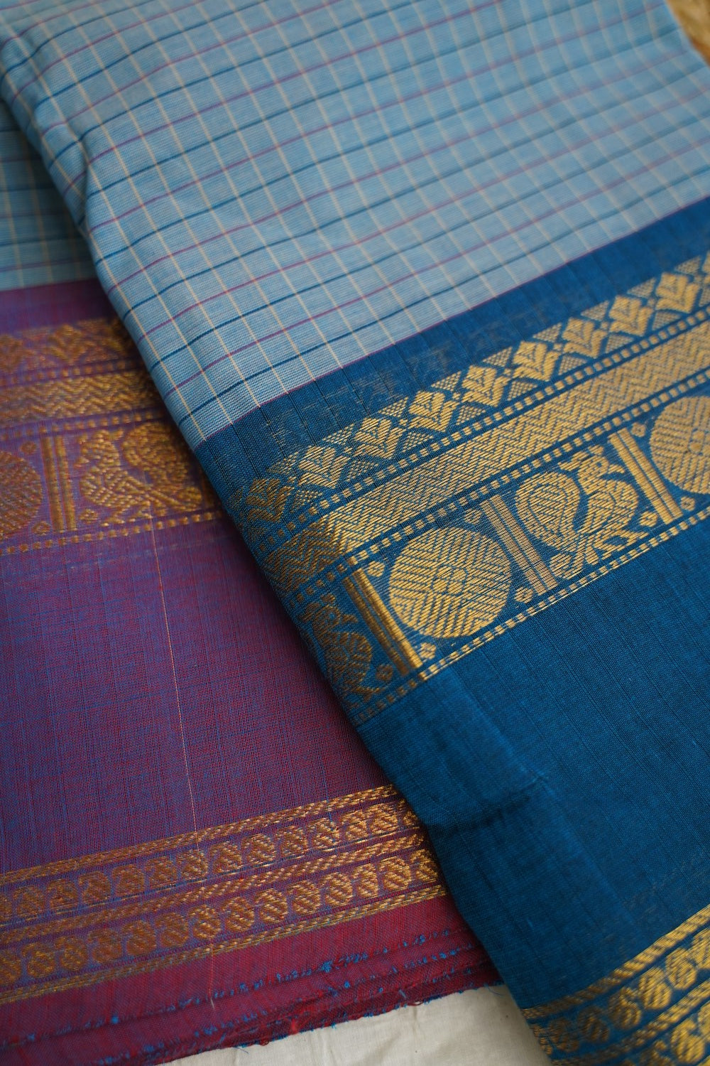 Chettinad handloom Cotton Saree PC17243