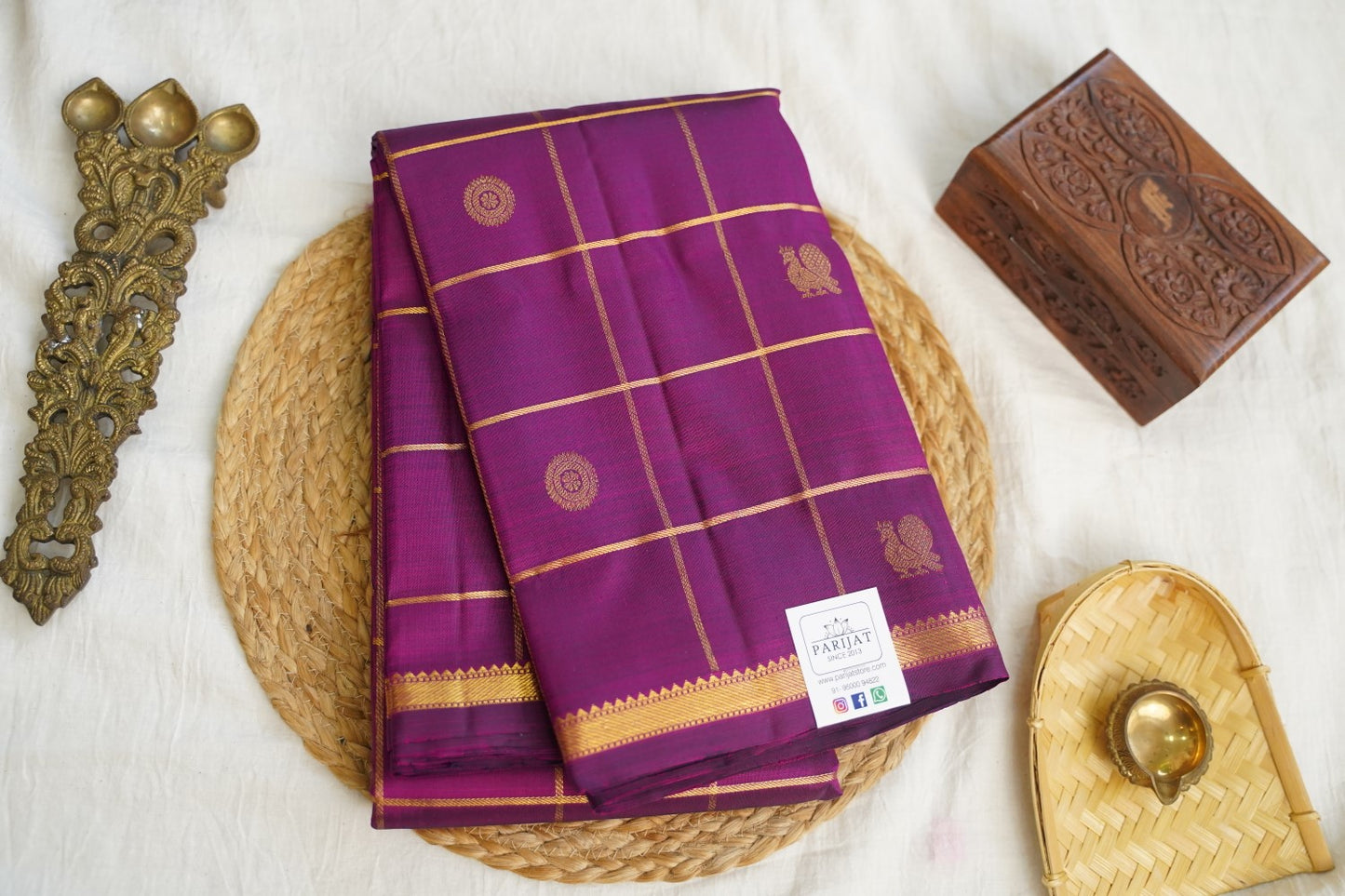 Pure Kanchi Silk Saree PC17253