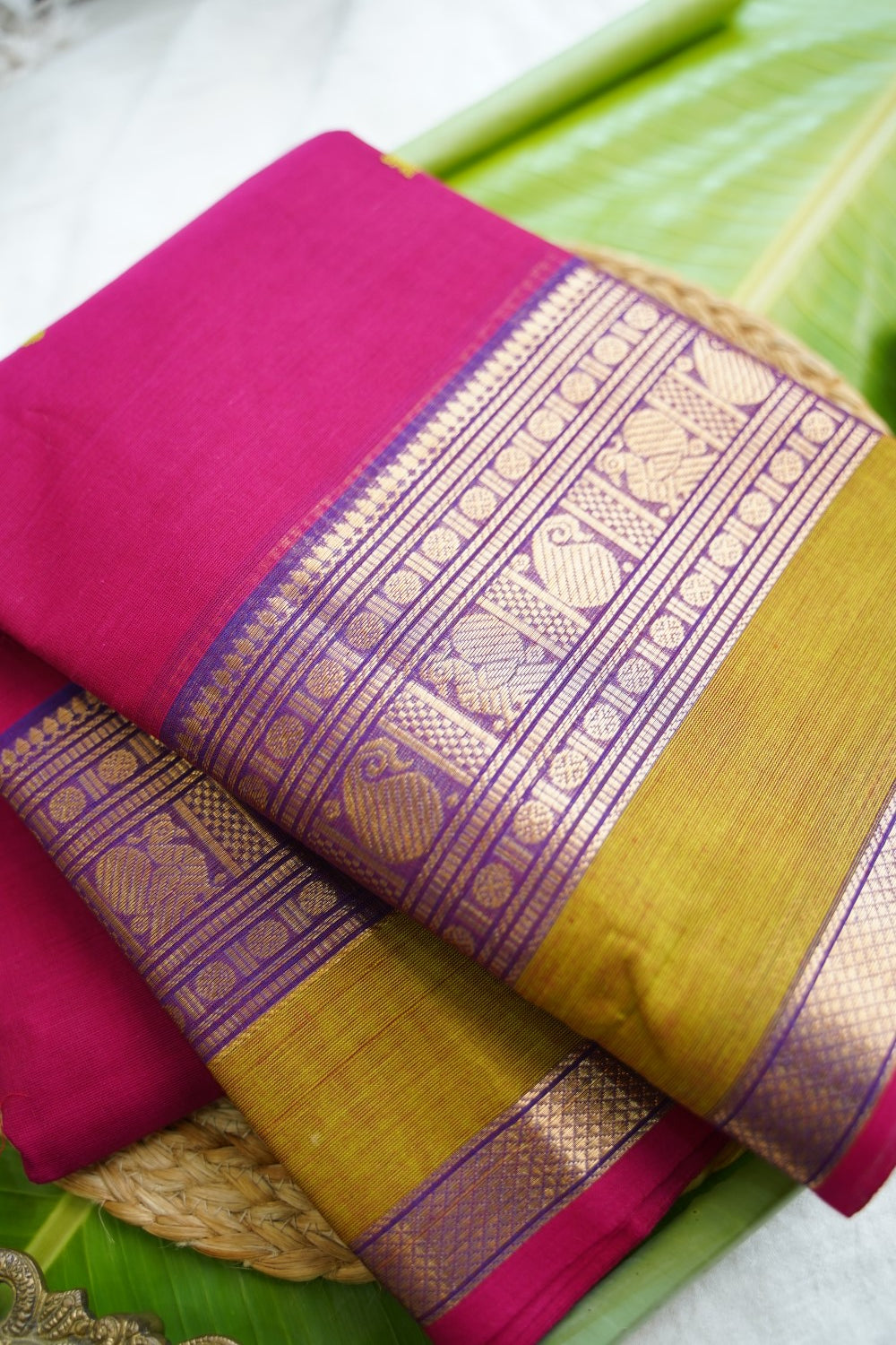 Chettinad handloom Cotton Saree PC18117