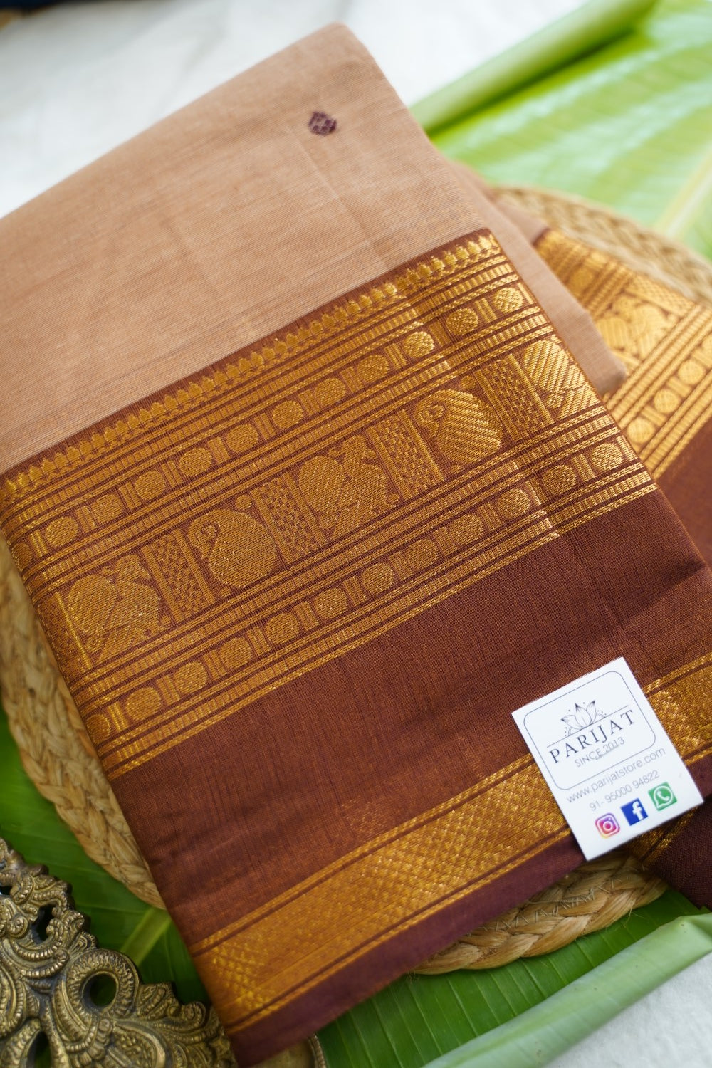 Chettinad handloom Cotton Saree PC18123
