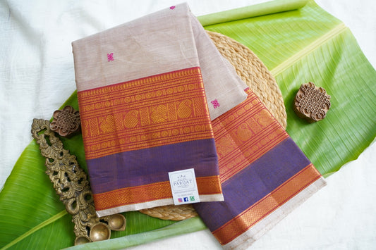 Chettinad handloom Cotton Saree PC18125