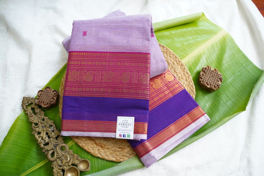 Chettinad handloom Cotton Saree PC18121