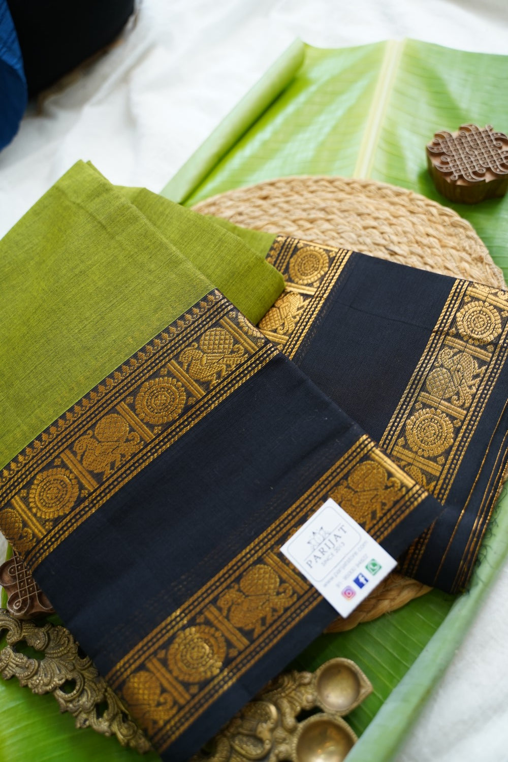Chettinad handloom Cotton Saree PC18126