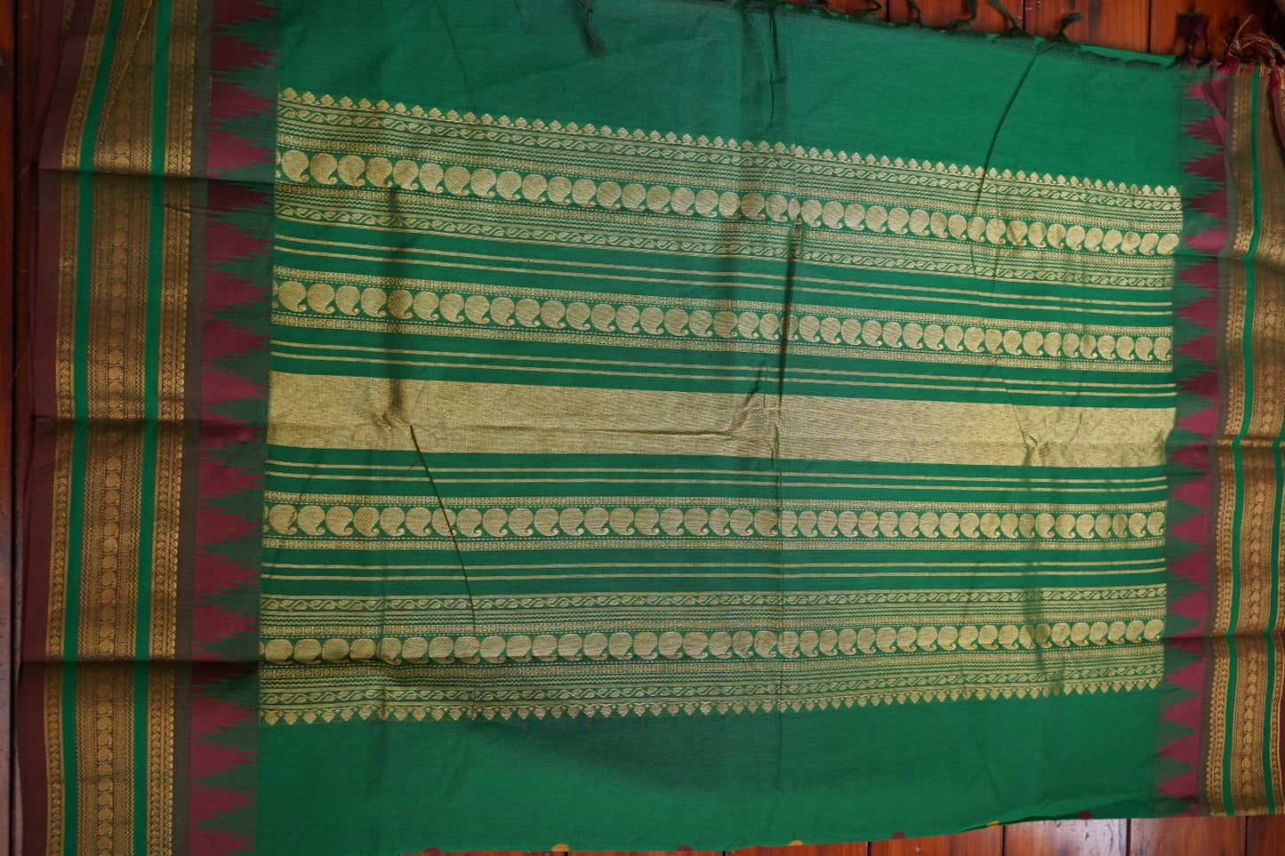 Chettinad handloom Cotton Saree PC16152