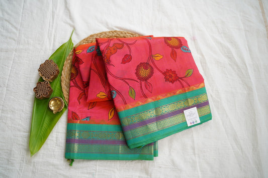 Kanchi Handloom Silk Cotton Saree PC17262