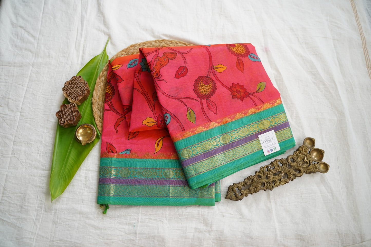 Kanchi Handloom Silk Cotton Saree PC17262