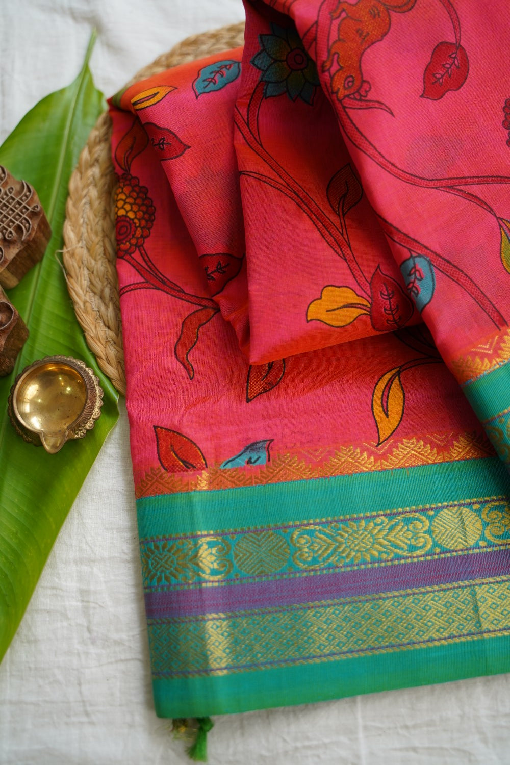 Kanchi Handloom Silk Cotton Saree PC17262
