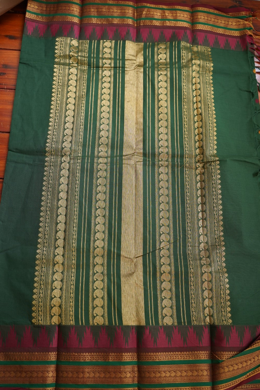 Chettinad handloom Cotton Saree PC16153