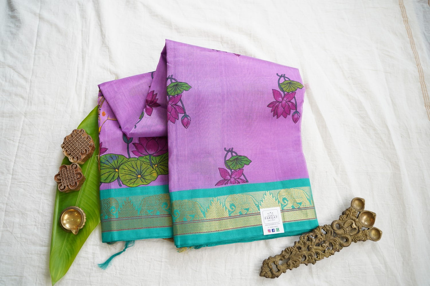 Kanchi Handloom Silk Cotton Saree PC17261