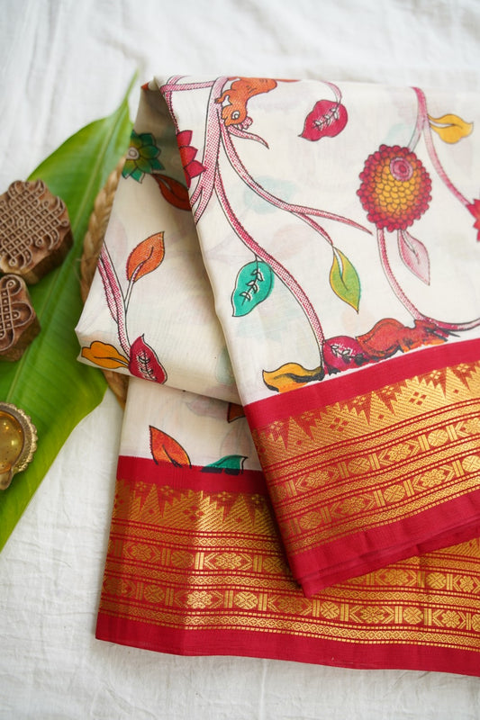 Kanchi Handloom Silk Cotton Saree PC17264