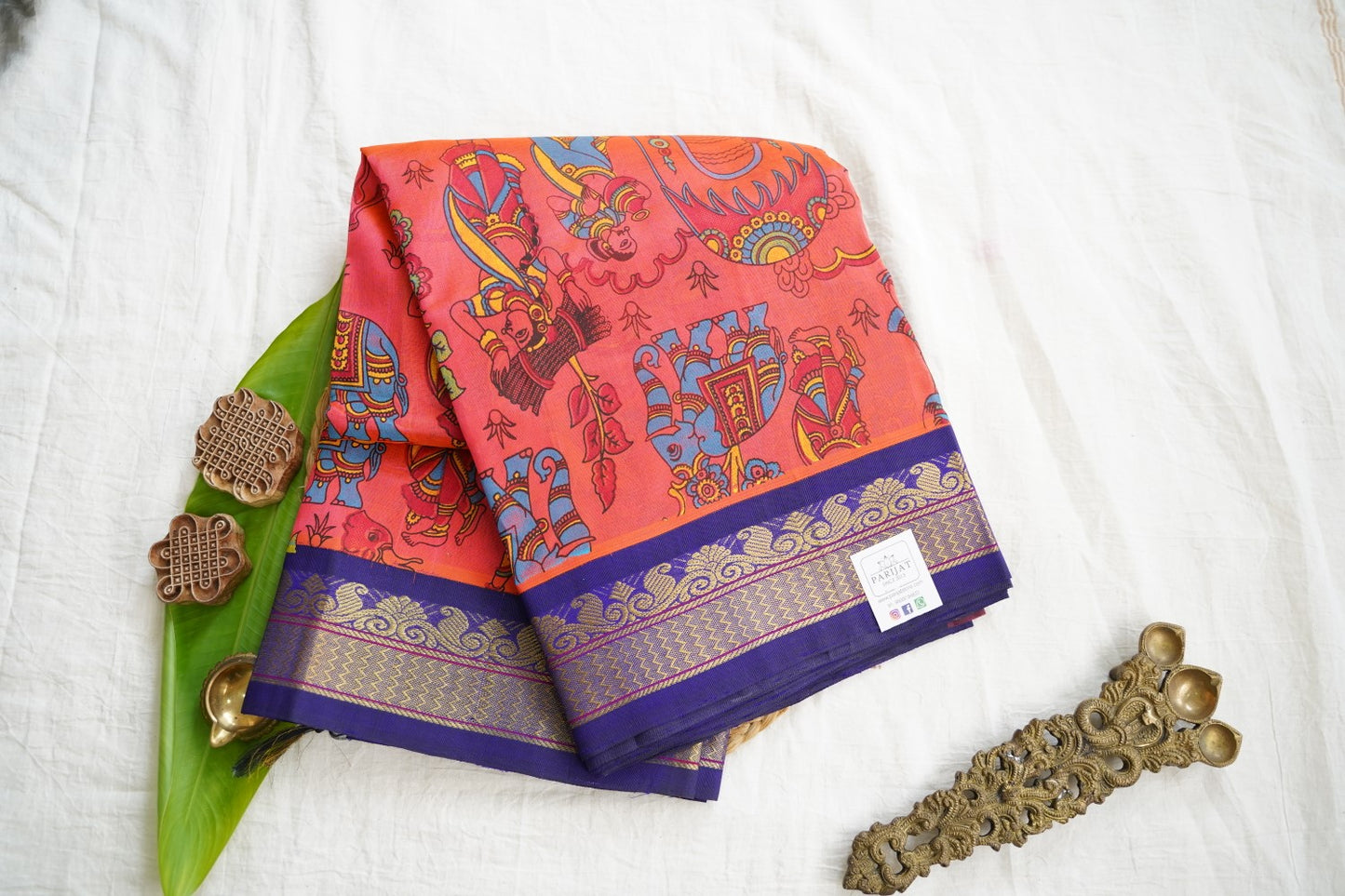 Kanchi Handloom Silk Cotton Saree PC17259