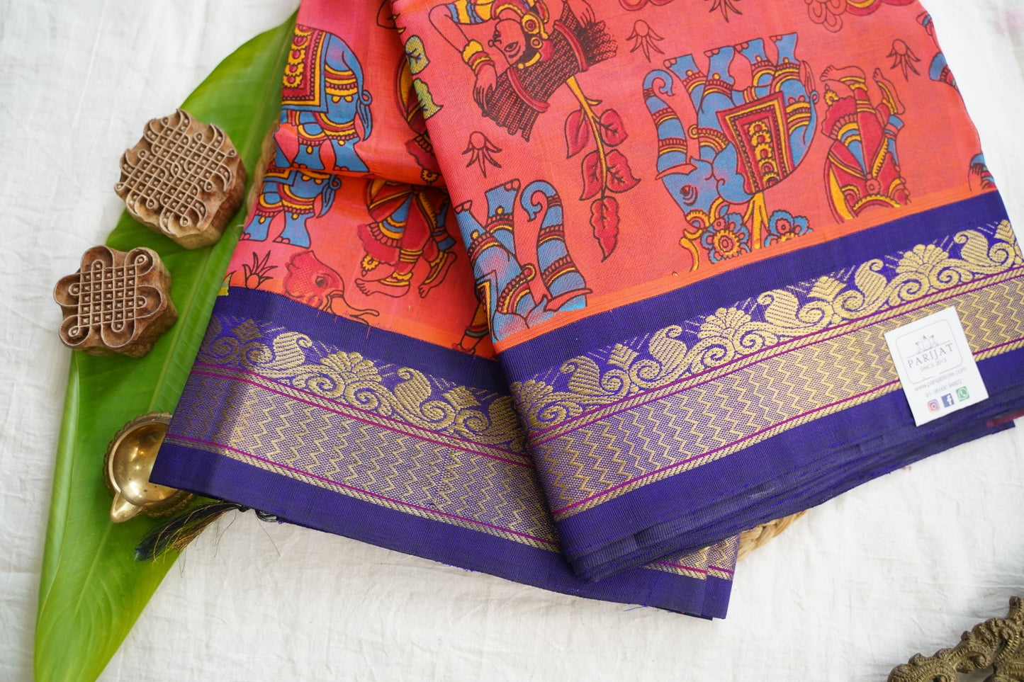 Kanchi Handloom Silk Cotton Saree PC17259
