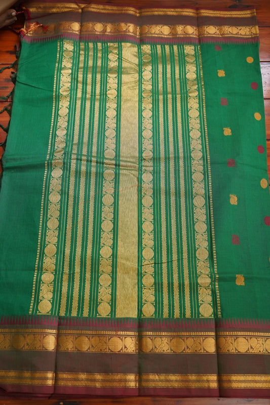 Chettinad handloom Cotton Saree PC16144