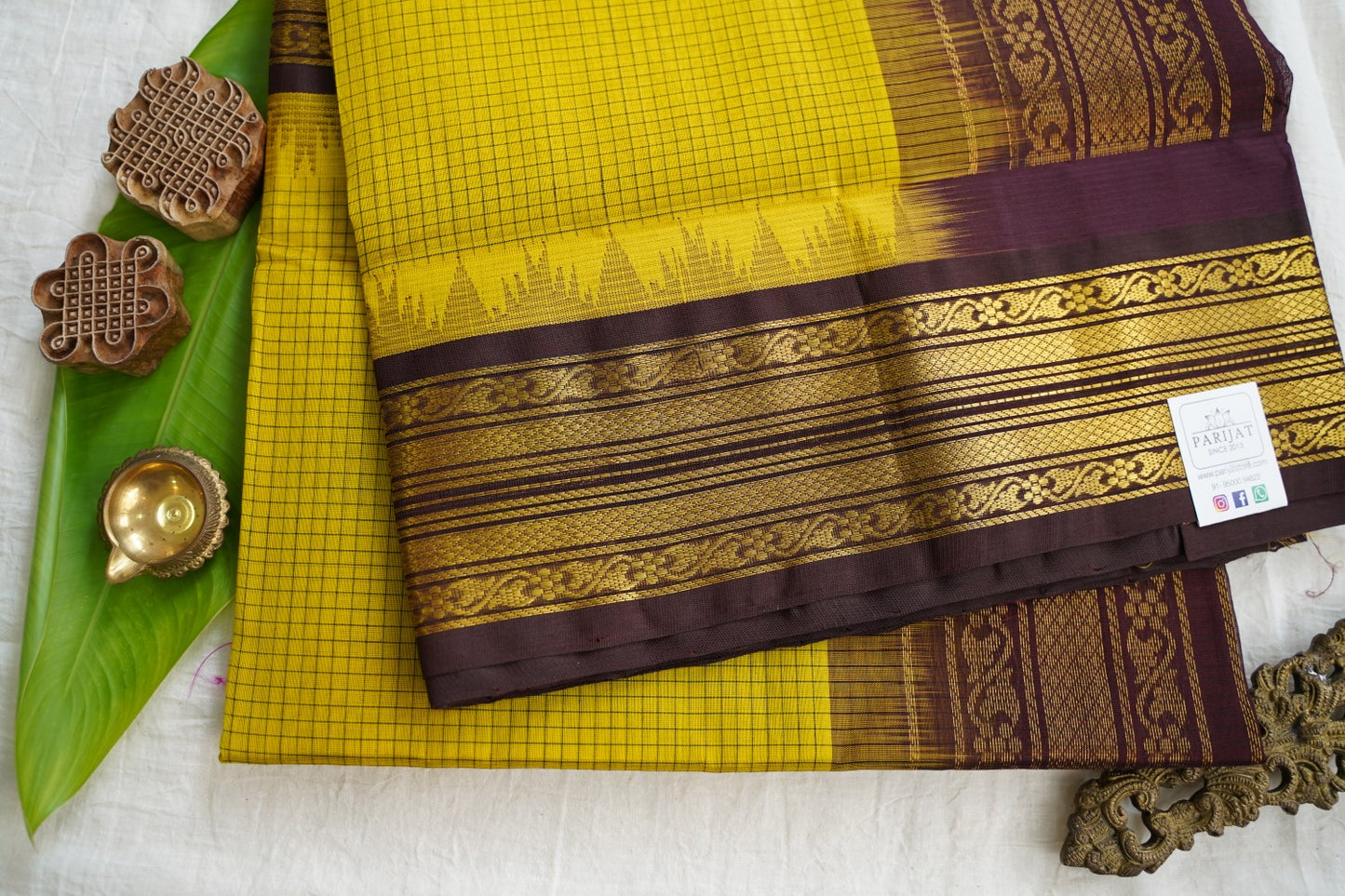 Kanchi Handloom Silk Cotton Saree PC17280