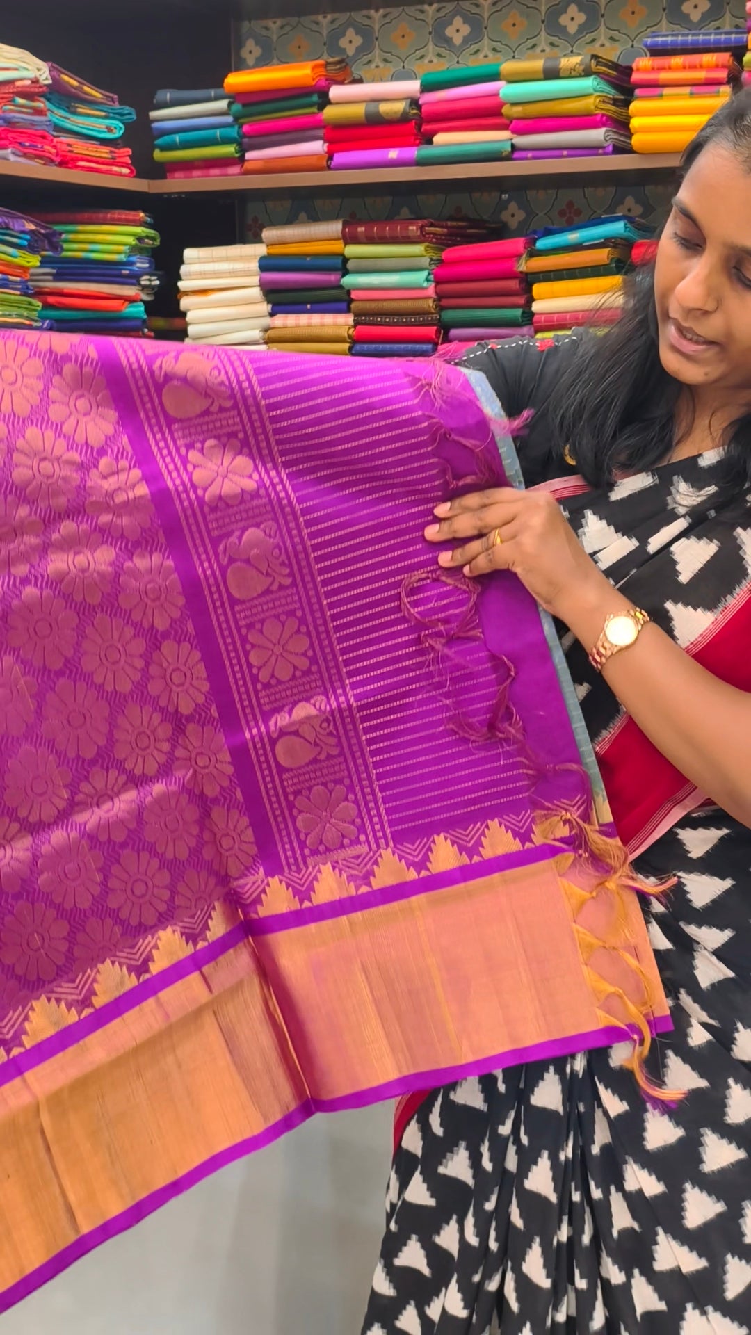 Kanchi Silk Cotton Saree