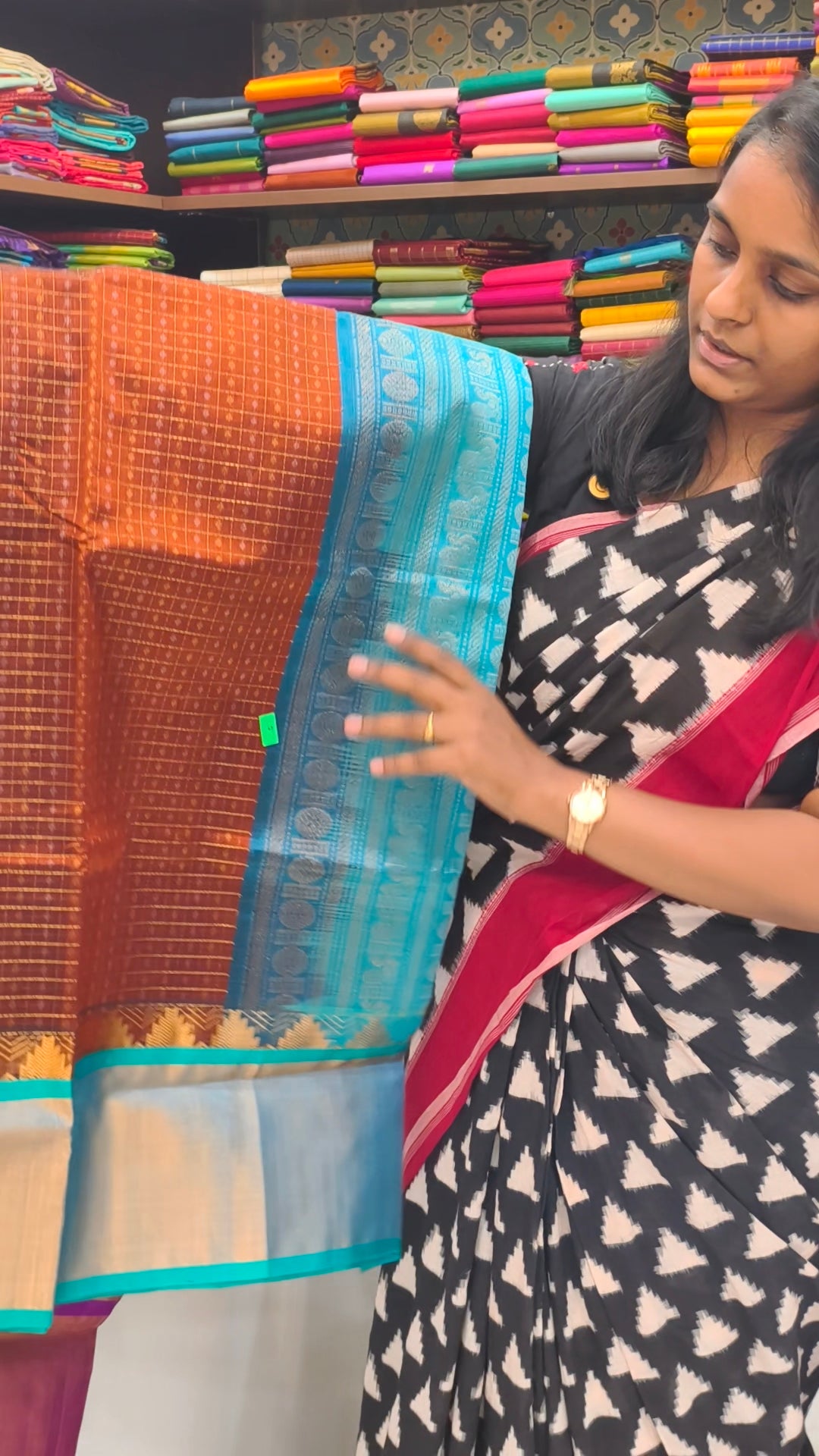 Kanchi Silk Cotton Saree